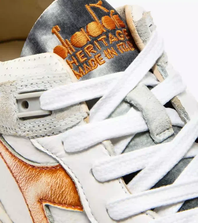 B.560 Foro Italia Heritage sneaker en cuir – Fabriquée en Italie