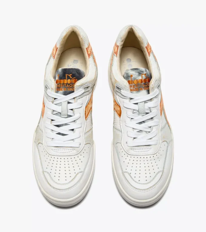 B.560 Foro Italia Heritage sneaker en cuir – Fabriquée en Italie