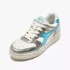 B.560 Metallic Mix Wn Heritage sneaker en cuir
