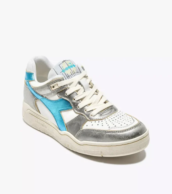 B.560 Metallic Mix Wn Heritage sneaker en cuir