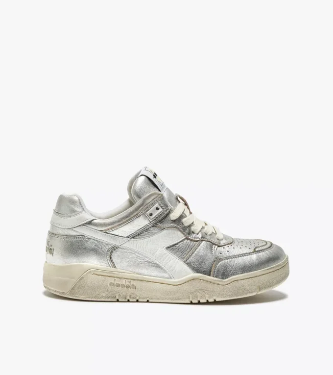 B.560 Metallic Wn Baskets en cuir Heritage