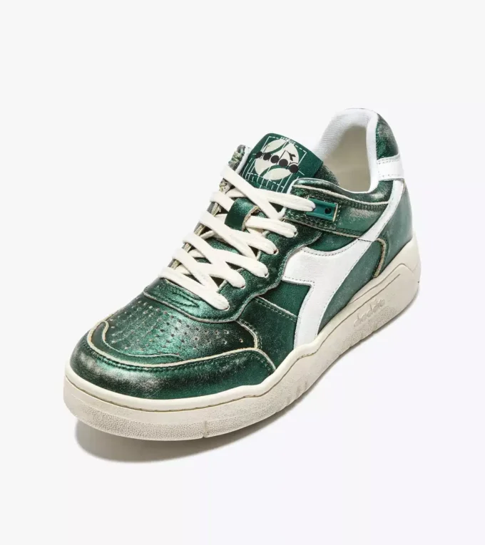 B.560 Metallic Wn Baskets en cuir Heritage