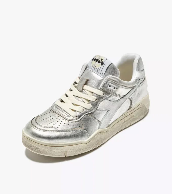 B.560 Metallic Wn Baskets en cuir Heritage