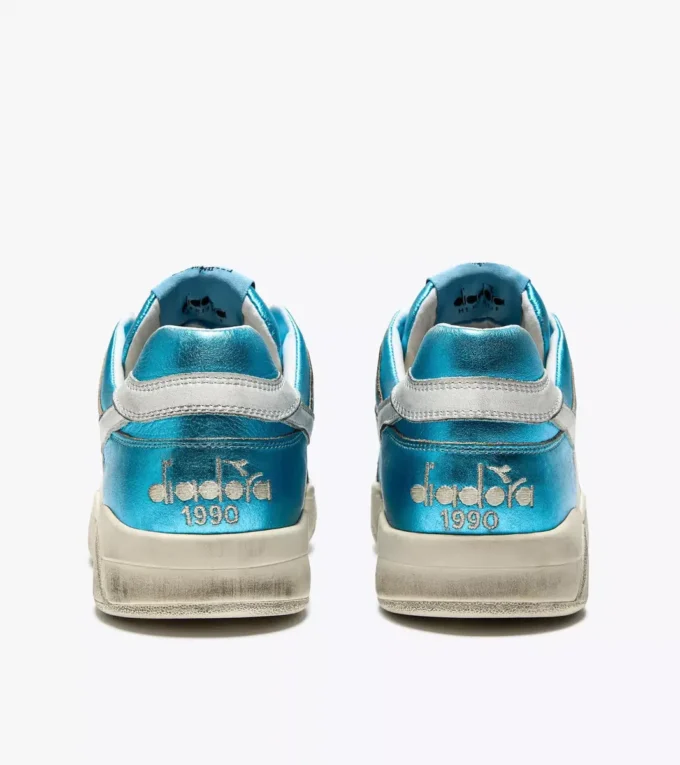 B.560 Metallic Wn Baskets en cuir Heritage