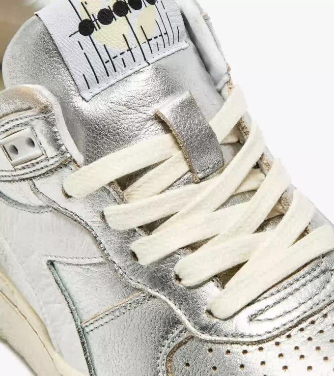 B.560 Metallic Wn Baskets en cuir Heritage