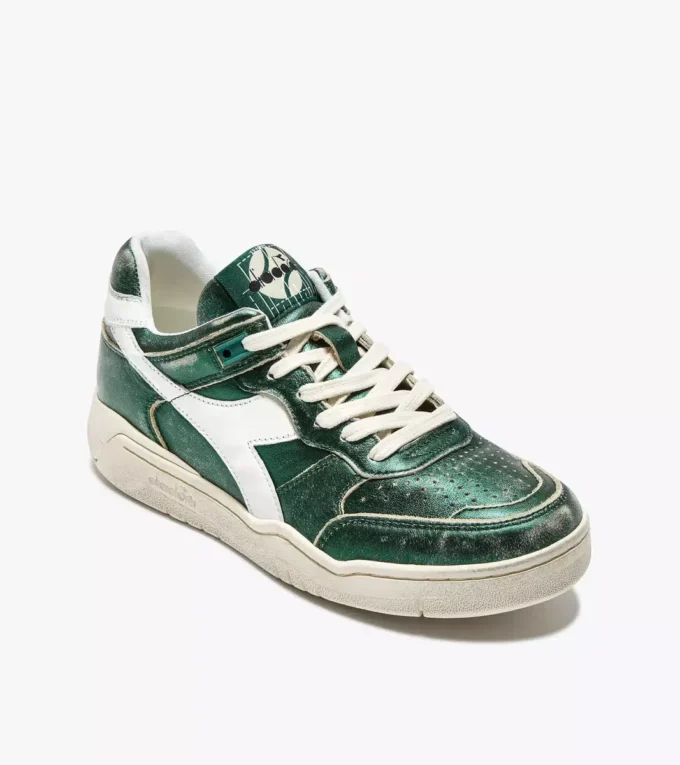 B.560 Metallic Wn Baskets en cuir Heritage