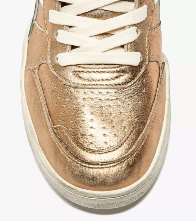 B.560 Metallic Wn Baskets en cuir Heritage