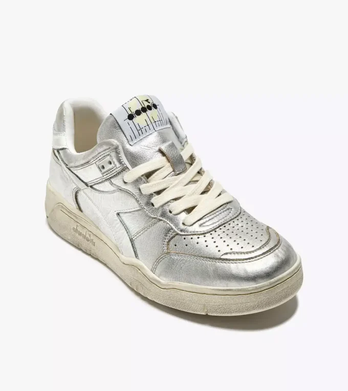 B.560 Metallic Wn Baskets en cuir Heritage