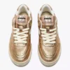 B.560 Metallic Wn Baskets en cuir Heritage