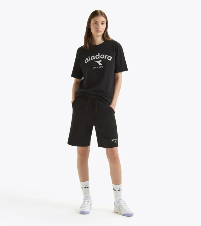 Bermuda Athl. Logo Bermuda en coton French Terry – Unisexe