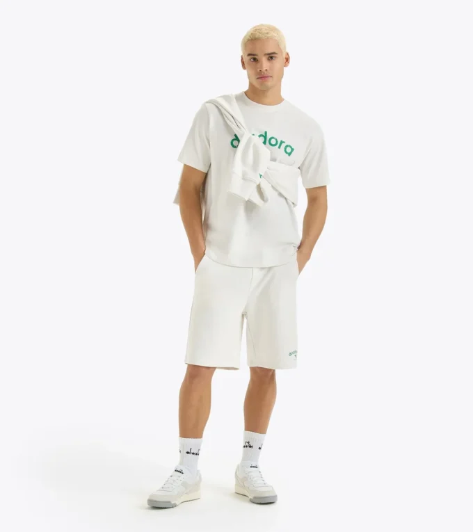 Bermuda Athl. Logo Bermuda en coton French Terry – Unisexe