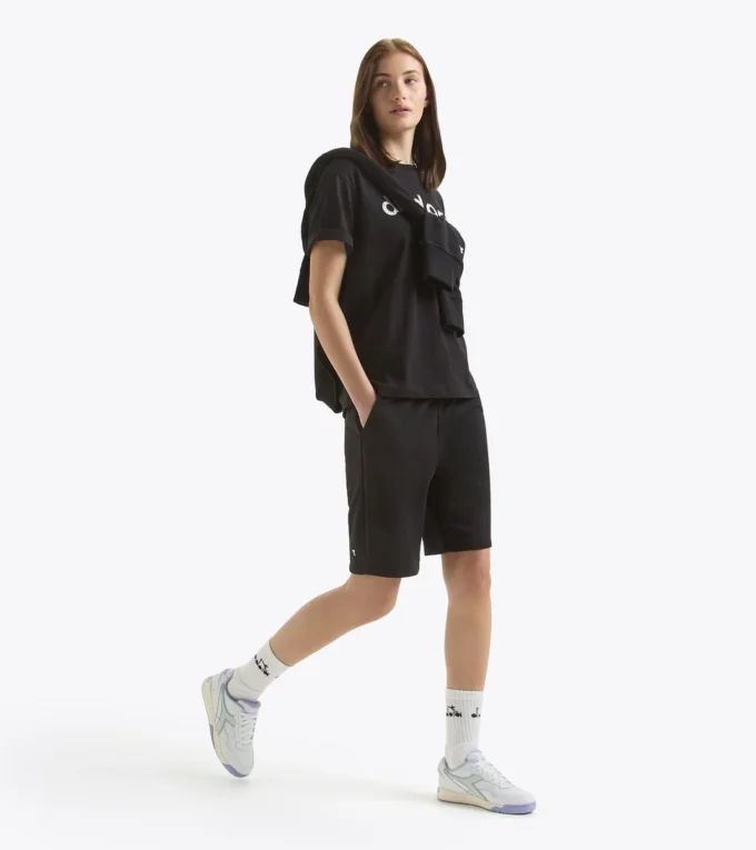 Bermuda Athl. Logo Bermuda en coton French Terry – Unisexe