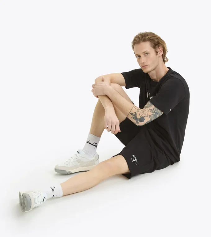 Bermuda Athl. Logo Bermuda en coton French Terry – Unisexe