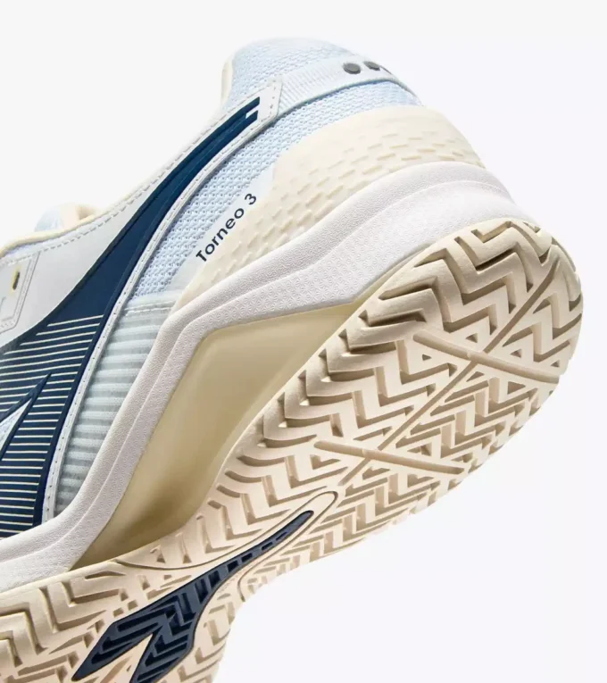 Blushield Torneo 3 Ag Chaussure de tennis pour surfaces dures et courts en terre battue – Protection et amorti