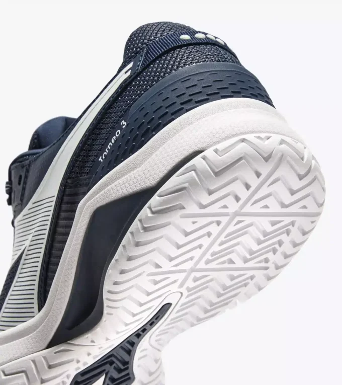 Blushield Torneo 3 Ag Chaussure de tennis pour surfaces dures et courts en terre battue – Protection et amorti