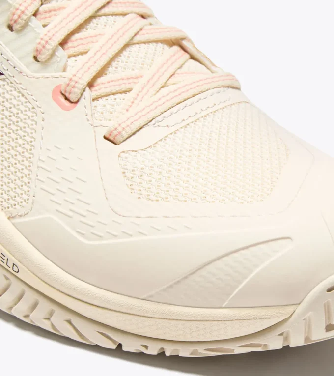 Blushield Torneo 3 W Ag Chaussure de tennis pour surfaces dures et courts en terre battue – Protection et amorti