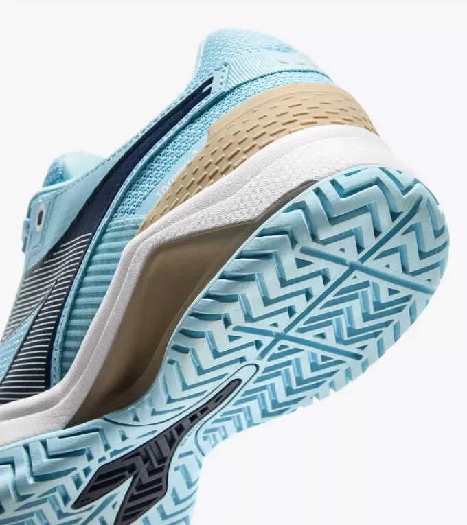 Blushield Torneo 3 W Ag Chaussure de tennis pour surfaces dures et courts en terre battue – Protection et amorti