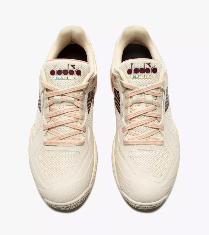 Blushield Torneo 3 W Clay Chaussure de tennis pour courts en terre battue – Protection et amorti