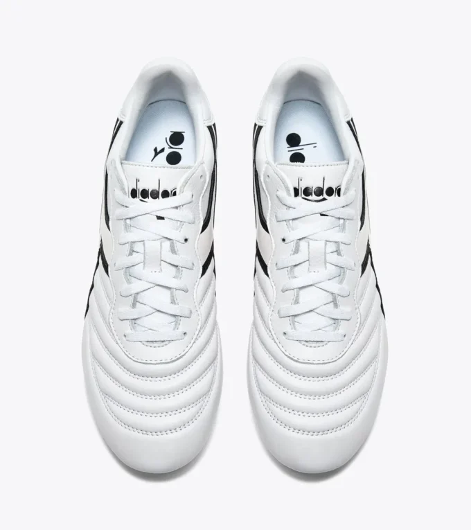 Brasil Lt+ Mdpu Chaussures de football en cuir pour terrain ferme