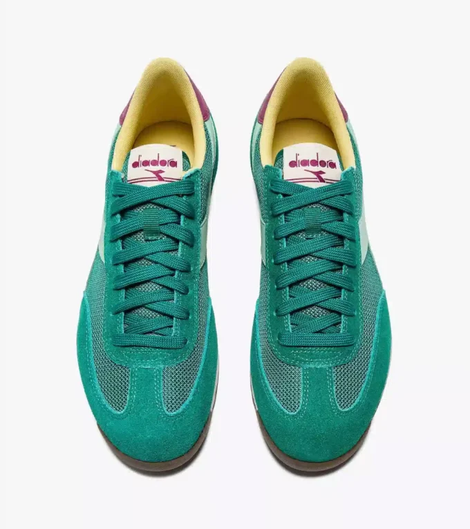 Cross Baskets basses en daim