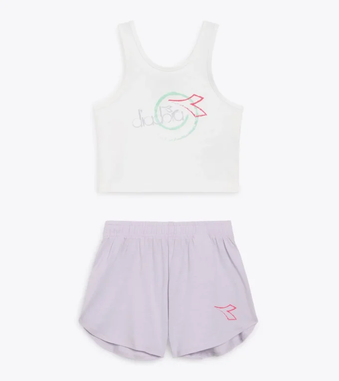 Ensemble Jg. Essential Sports Sl Ensemble de sport – Débardeur et short – Filles