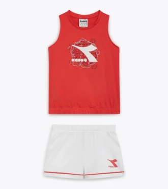 Ensemble Jg. Set Ss Puzzles Ensemble de sport – Débardeur et short – Fille