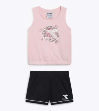 Ensemble Jg. Set Ss Puzzles Ensemble de sport – Débardeur et short – Fille