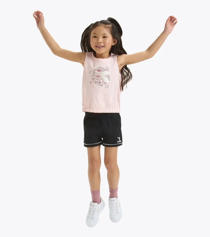 Ensemble Jg. Set Ss Puzzles Ensemble de sport – Débardeur et short – Fille