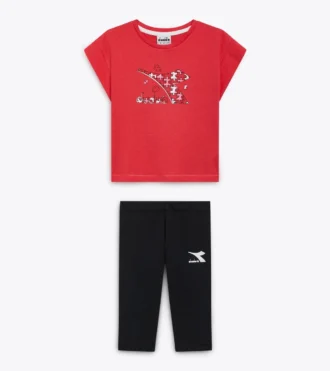 Ensemble Jg. Set Ss Puzzles Ensemble de sport – T-shirt et leggings – Fille
