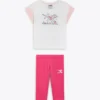 Ensemble Jg. Set Ss Puzzles Ensemble de sport – T-shirt et leggings – Fille