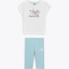 Ensemble Jg. Set Ss Puzzles Ensemble de sport – T-shirt et leggings – Fille
