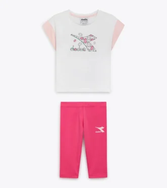 Ensemble Jg. Set Ss Puzzles Ensemble de sport – T-shirt et leggings – Fille