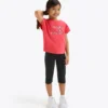 Ensemble Jg. Set Ss Puzzles Ensemble de sport – T-shirt et leggings – Fille