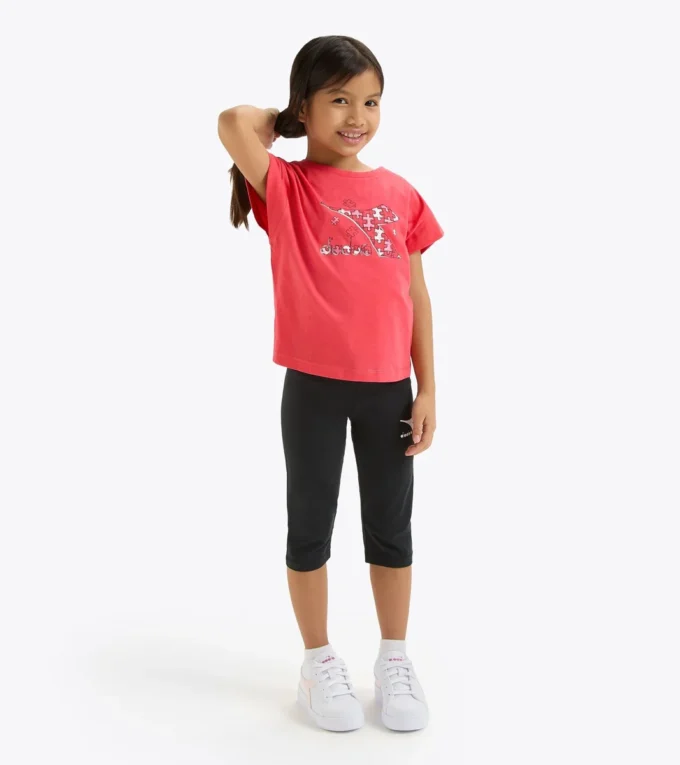 Ensemble Jg. Set Ss Puzzles Ensemble de sport – T-shirt et leggings – Fille