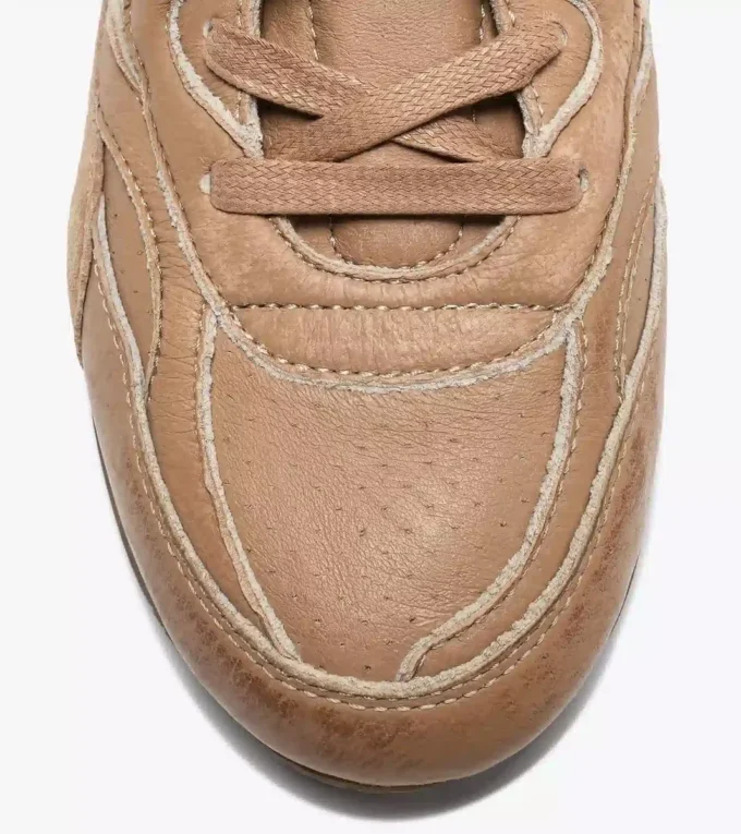 Equipe Revenge Dune Baskets en cuir Italia Heritage d&rsquo;occasion – Basse