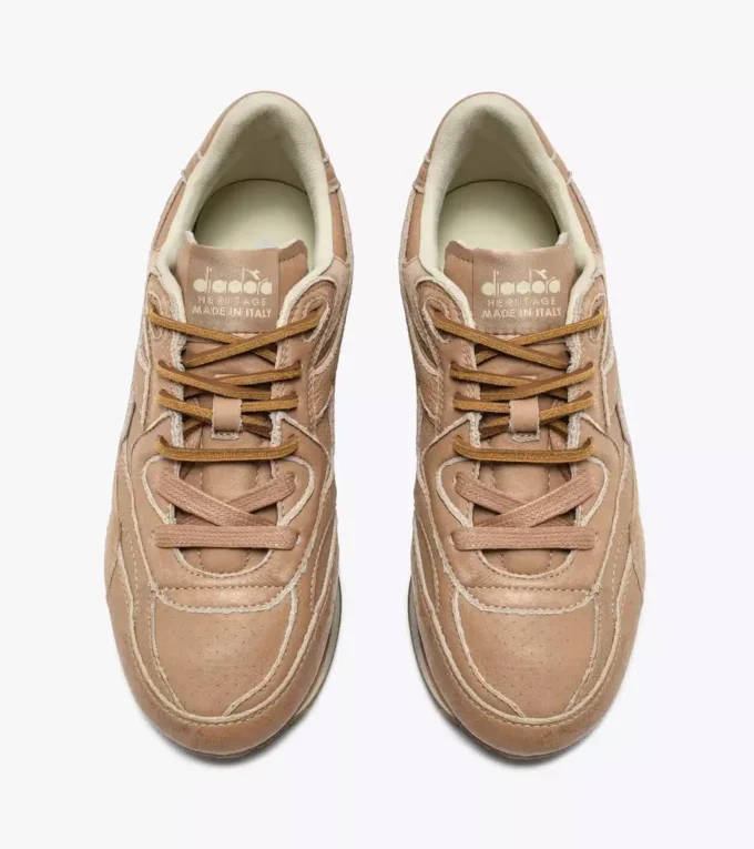 Equipe Revenge Dune Baskets en cuir Italia Heritage d&rsquo;occasion – Basse