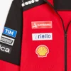 Full-Zip Ducati Replica Mgp25 Sweat-shirt sportif Ducati 2025 MotoGP replica à fermeture éclair intégrale