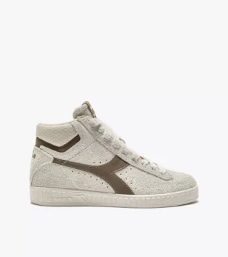 Game High Suede Waxed Baskets rétro montantes de tennis
