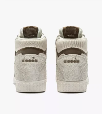 Game High Suede Waxed Baskets rétro montantes de tennis