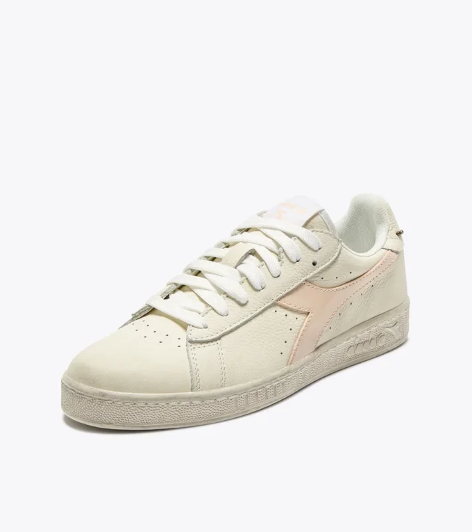 Game L Basque en cuir ciré Wn Baskets de sport en cuir