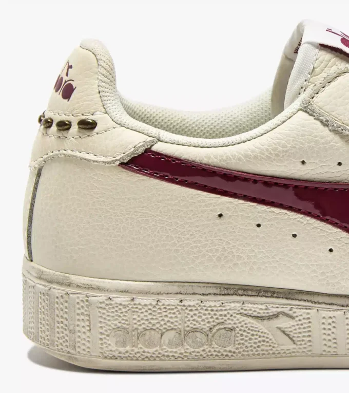 Game L Basque en cuir ciré Wn Baskets de sport en cuir