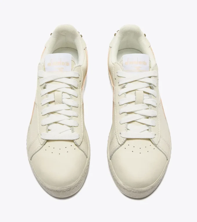 Game L Basque en cuir ciré Wn Baskets de sport en cuir