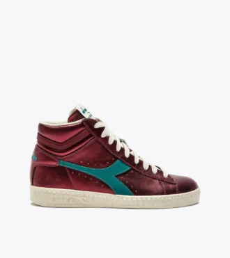 Game L High Metallic Wn Baskets de sport en cuir