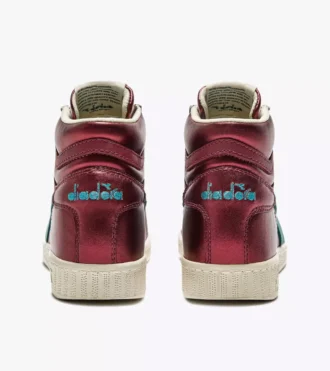 Game L High Metallic Wn Baskets de sport en cuir