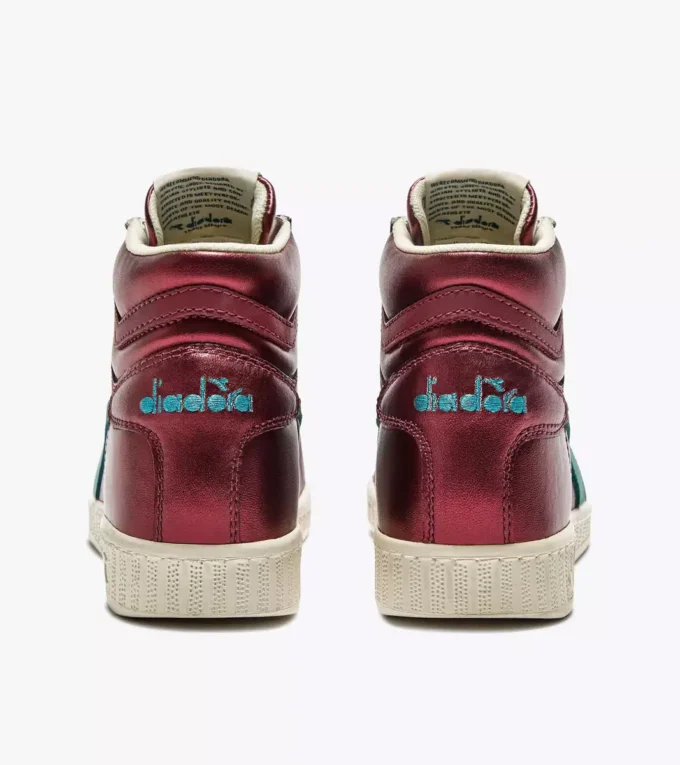 Game L High Metallic Wn Baskets de sport en cuir