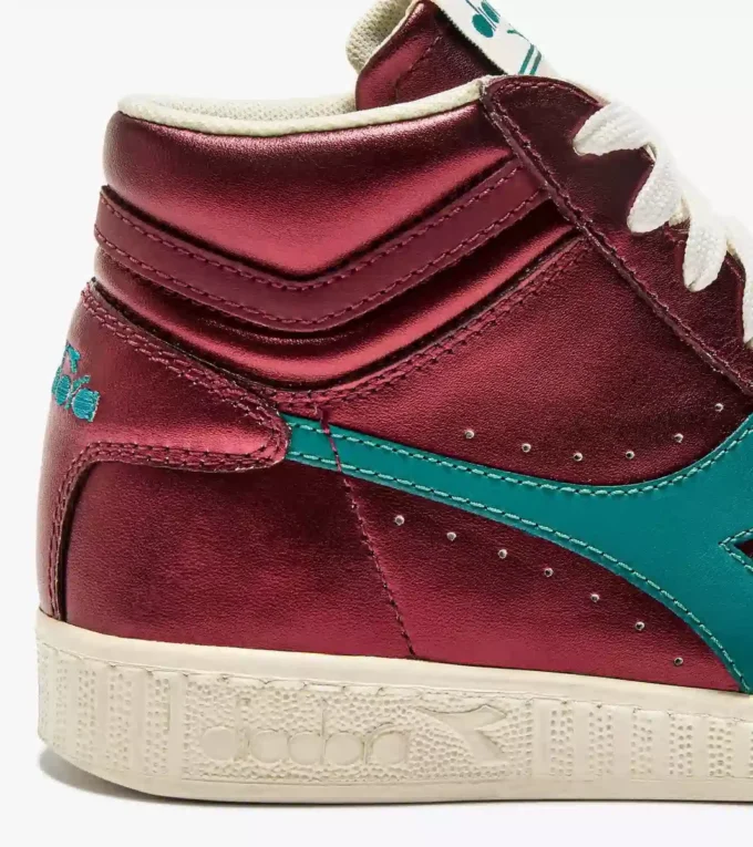 Game L High Metallic Wn Baskets de sport en cuir