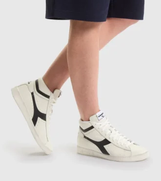 Game L High Waxed Sporty sneakers