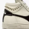 Game L High Waxed Studs Wn Baskets rétro montantes de tennis