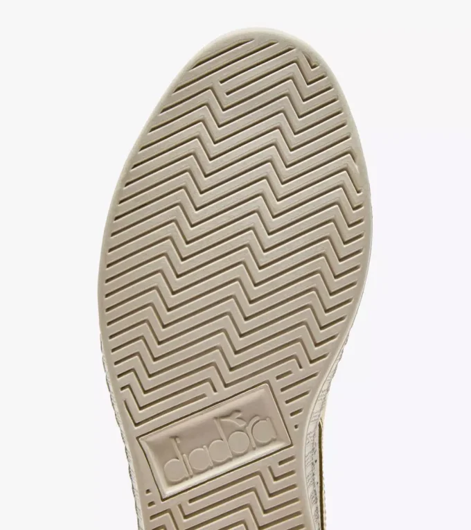 Game L Low Waxed Metal Wn Baskets de sport en cuir