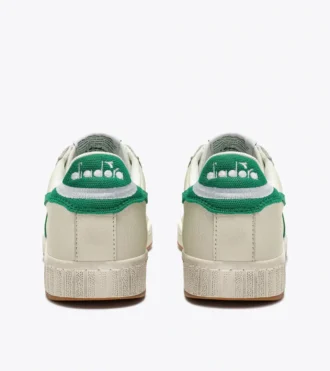 Game Low Jersey Waxed Sneaker rétro-tennis